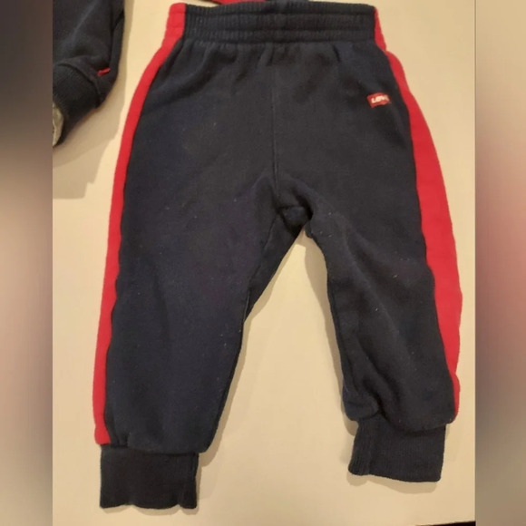 Levi's baby-boys Graphic T-shirt, Sweatshirt & Joggers 3-piece Outfit Set 18M - Picture 8 of 10